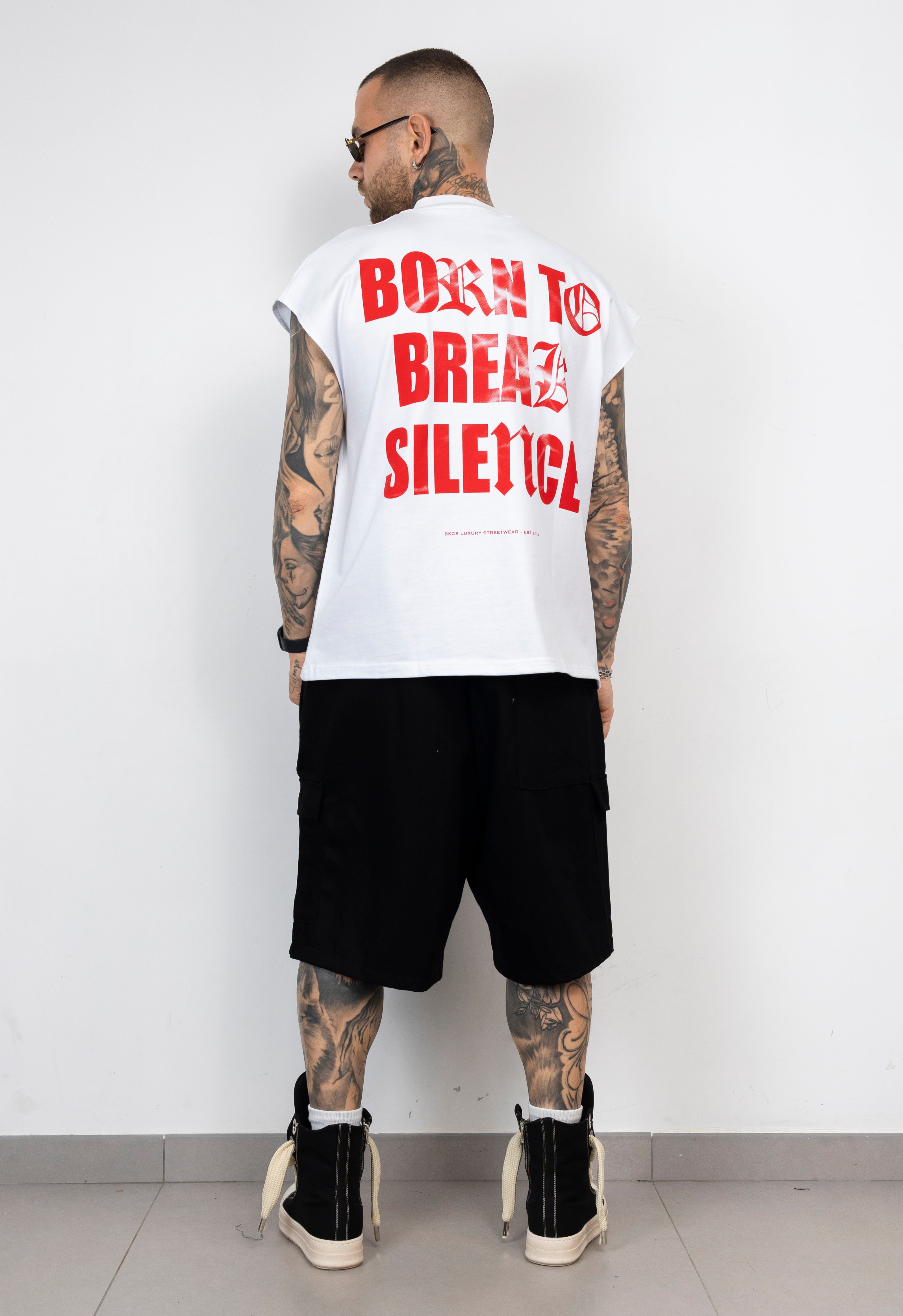 T-Shirt Oversize "Born To Break Silence"