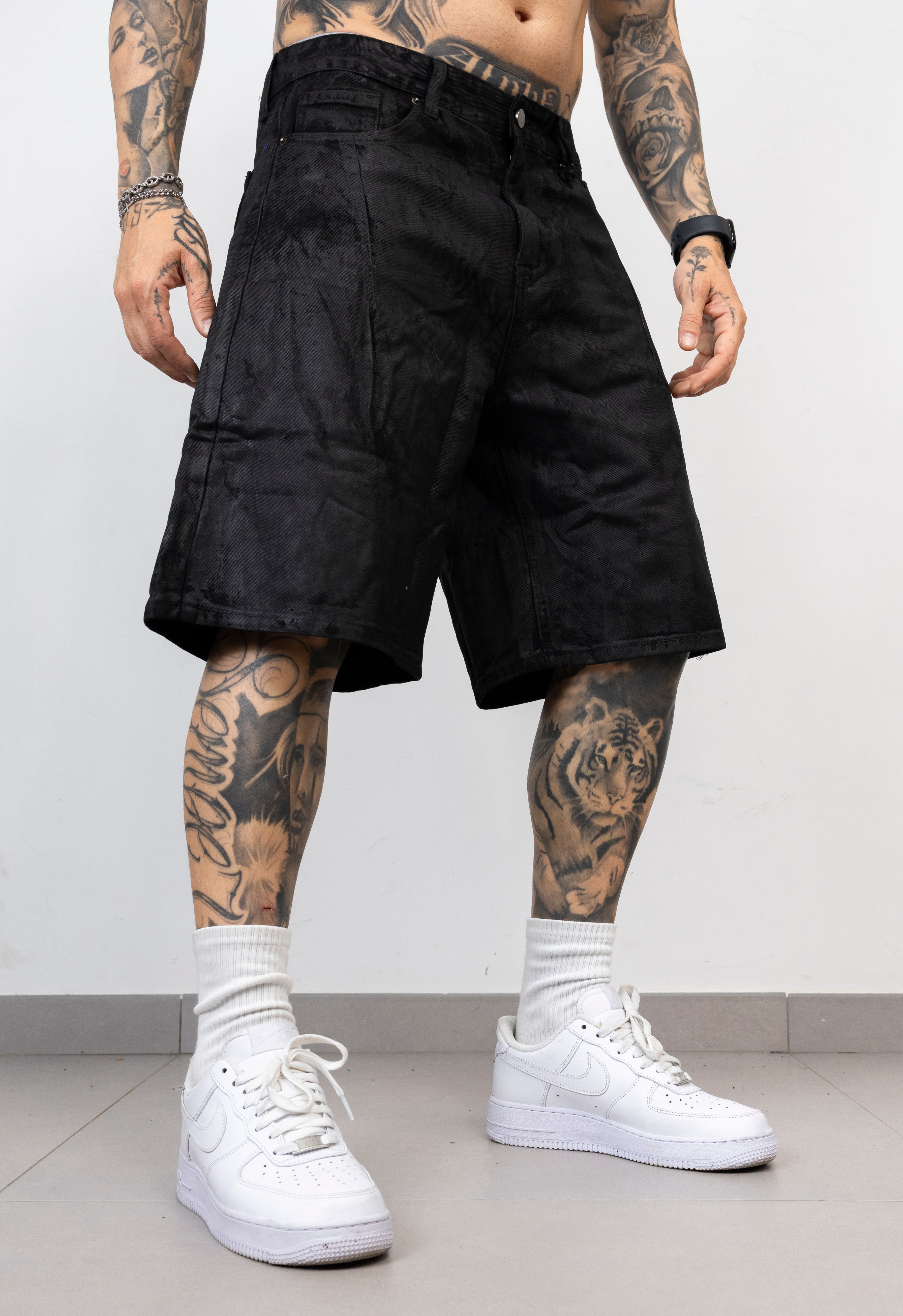 Bermuda Denim spalmato 2.0