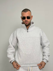 Tuta compl mezza zip just new