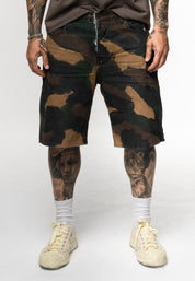 Bermuda Denim Hand Paint Camo Alternet