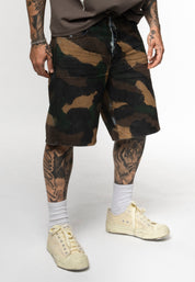 Bermuda Denim Hand Paint Camo Alternet
