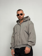Hoodie raw-cut