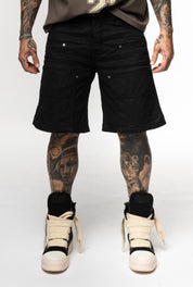 Bermuda Cargo Nero Texture Alternet