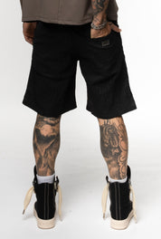 Bermuda Cargo Nero Texture Alternet