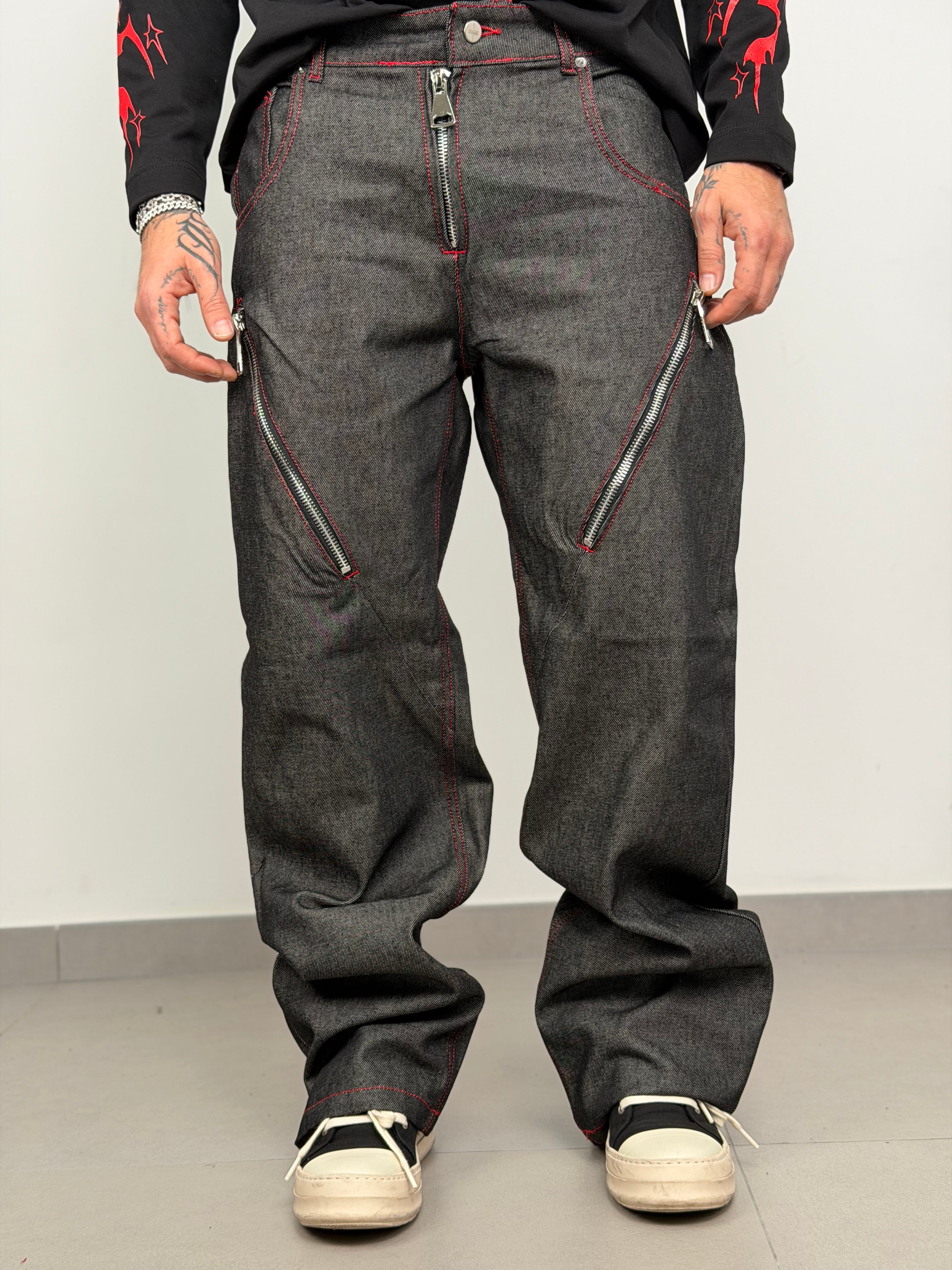 Baggy multi zip