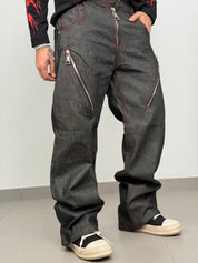 Baggy multi zip