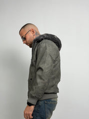 Pelliccia reversibile new