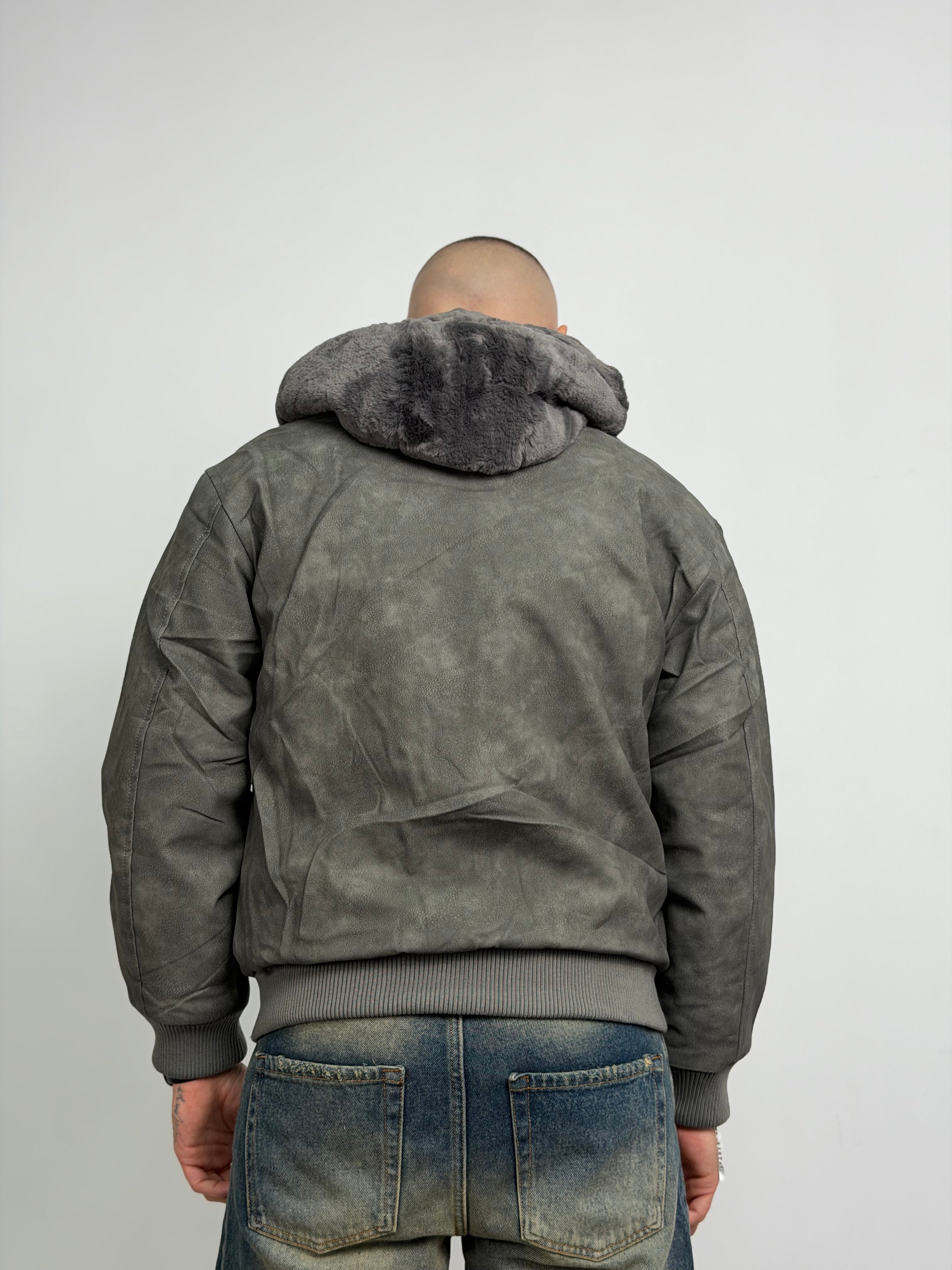 Pelliccia reversibile new