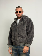 Pelliccia reversibile new