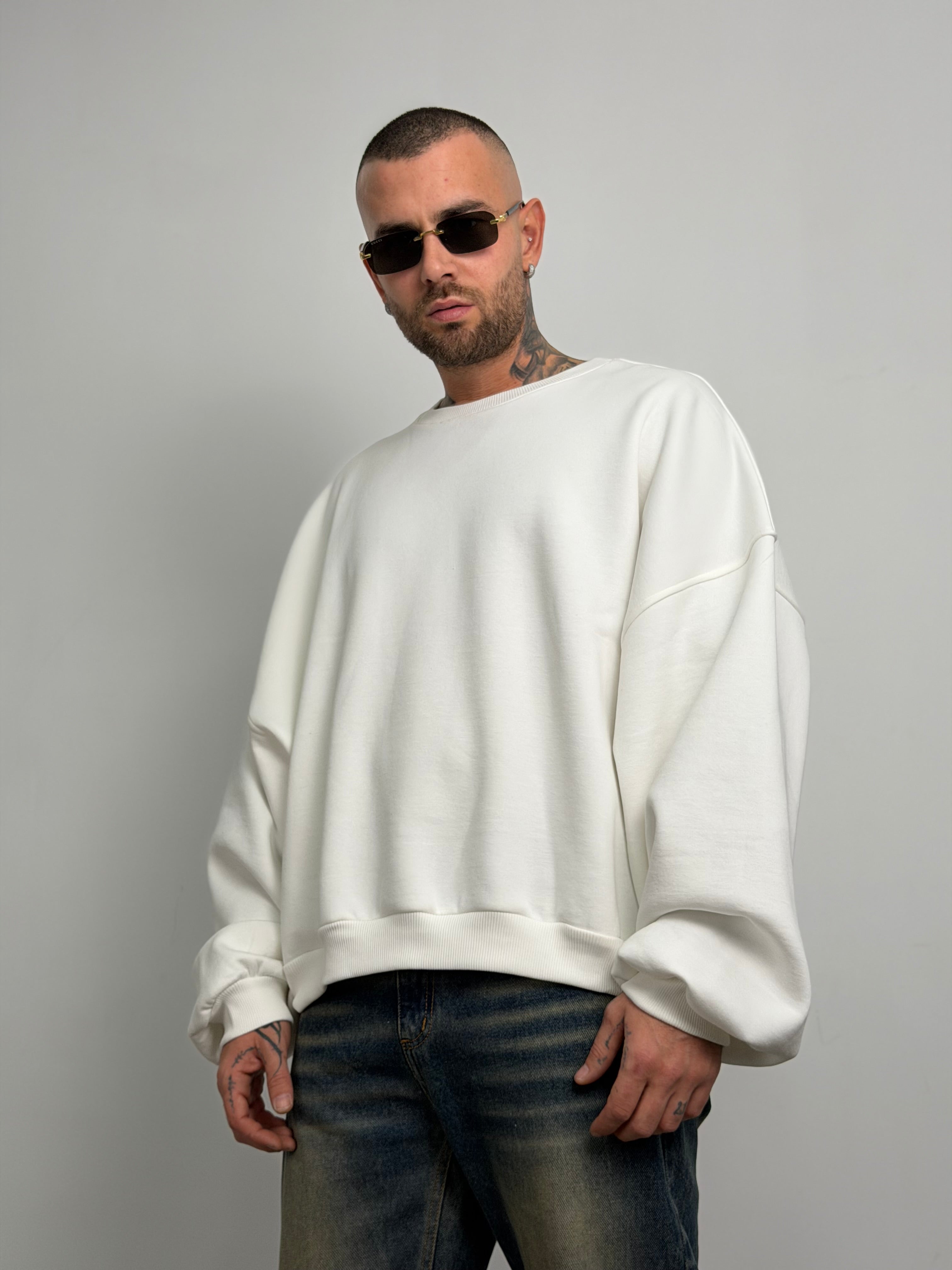Over crewneck
