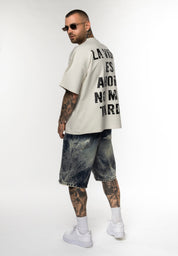 T-Shirt Oversize Ambition La Vida Es Ahora
