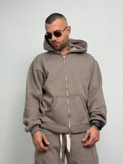 Tuta completa long zip