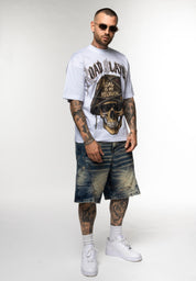 T-Shirt Oversize Road Slayer con Brillantini