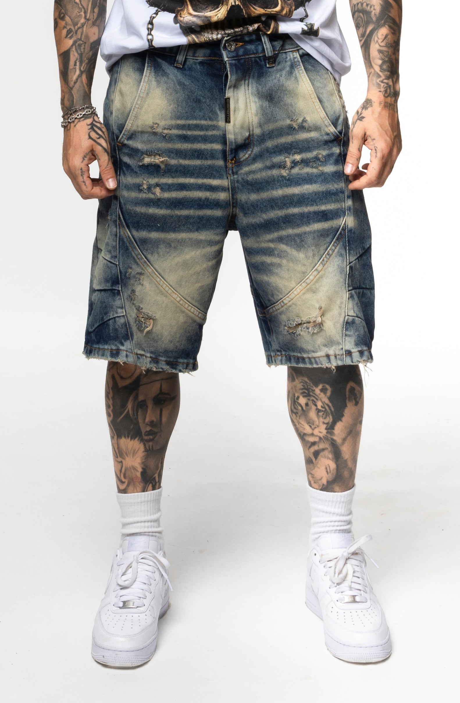 Bermuda Denim  Washed 456