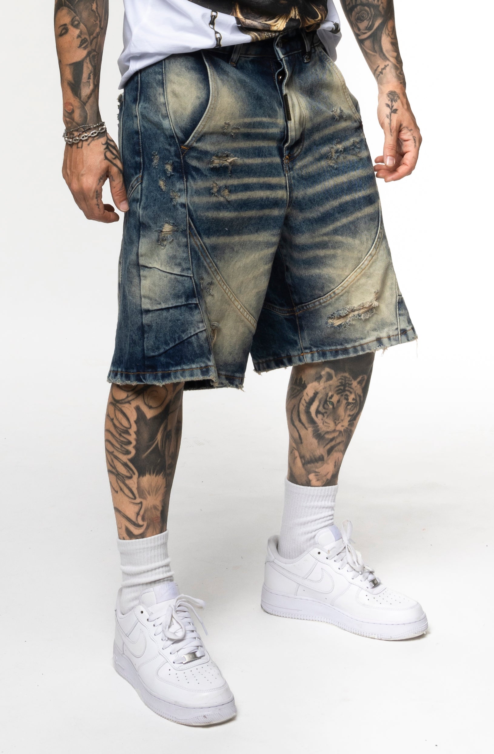 Bermuda Denim  Washed 456