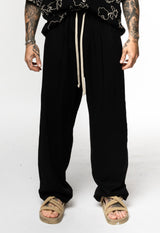 Pantalaccio in lino fondo largo
