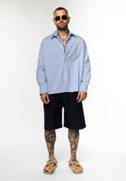 Bermuda Sartoriale Oversize con Pinces