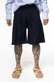 Bermuda Sartoriale Oversize con Pinces
