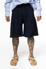 Bermuda Sartoriale Oversize con Pinces
