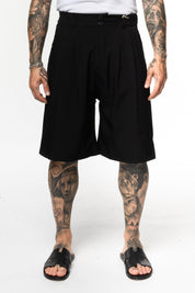 Bermuda Sartoriale Oversize con Pinces
