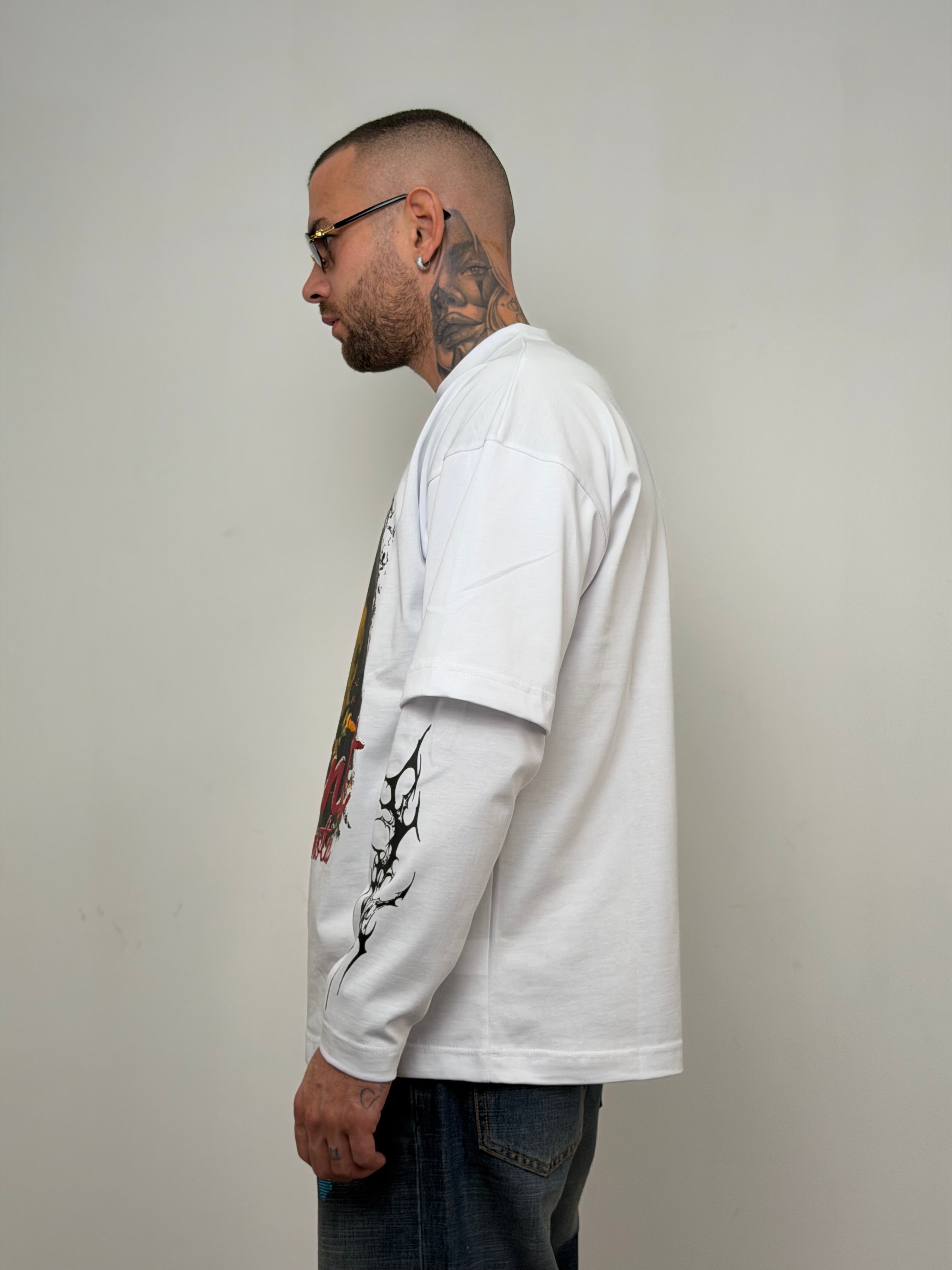 t-shirt long slevee saint