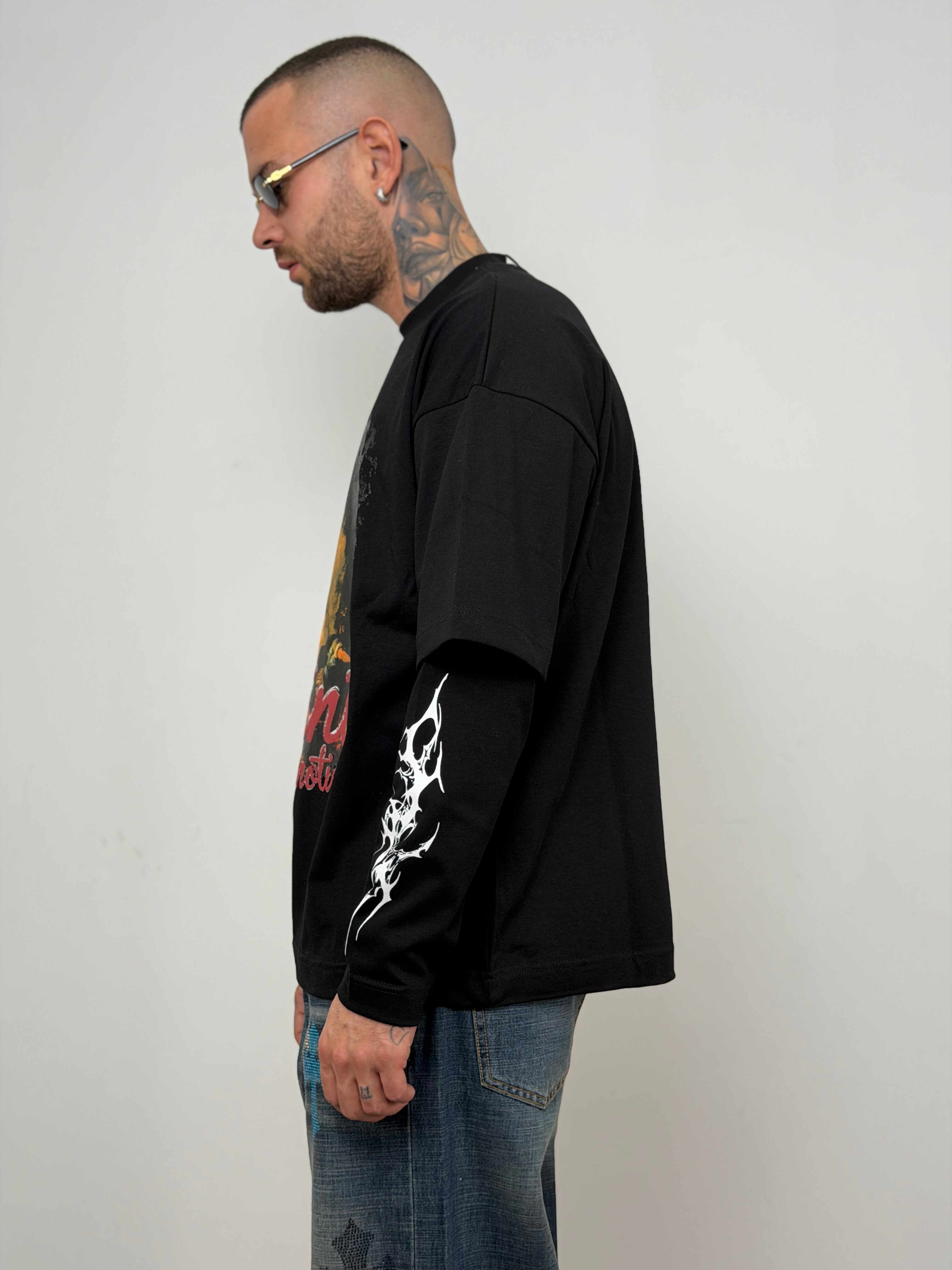 t-shirt long slevee saint