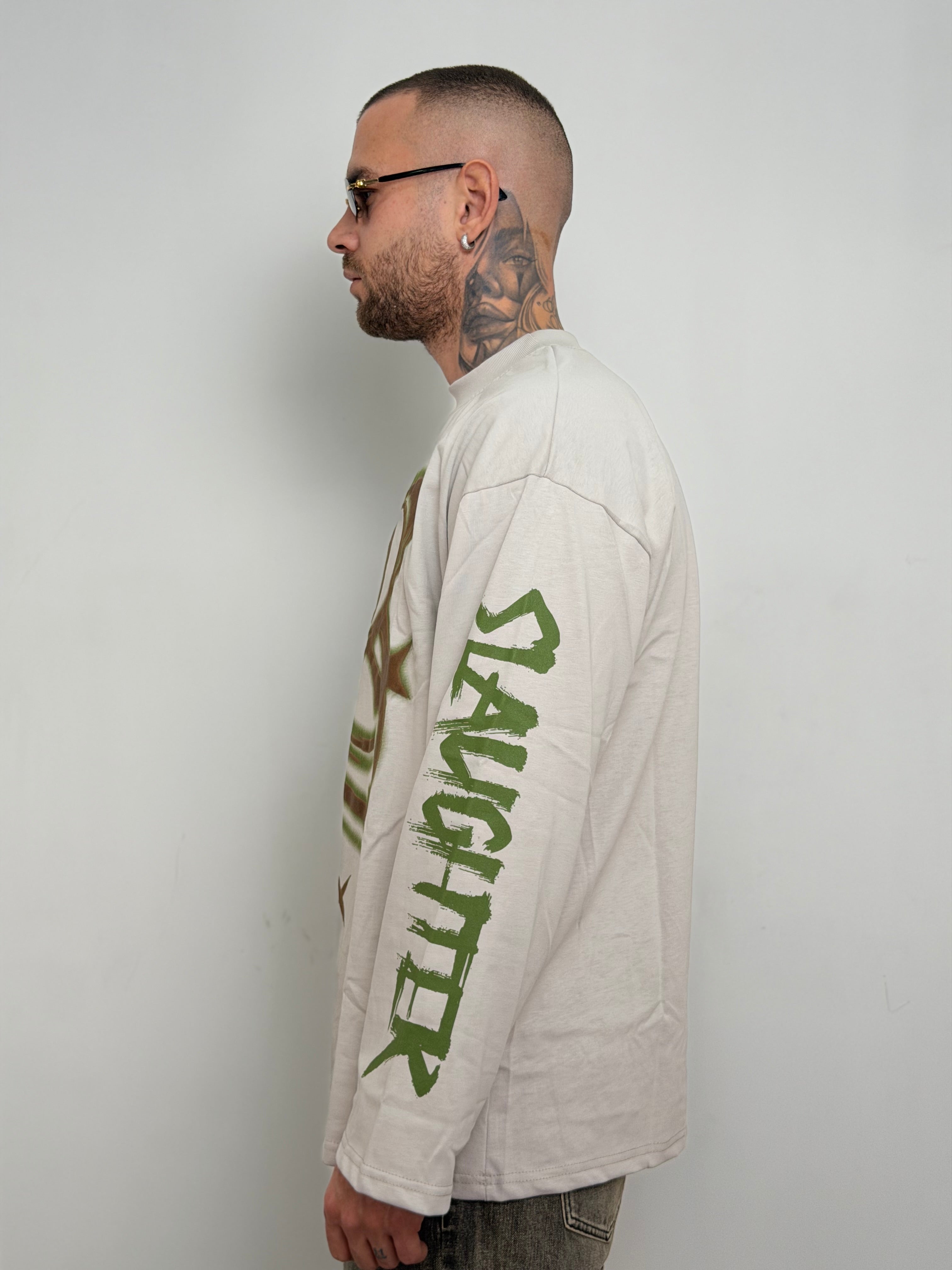 T-shirt long sleeve logo P