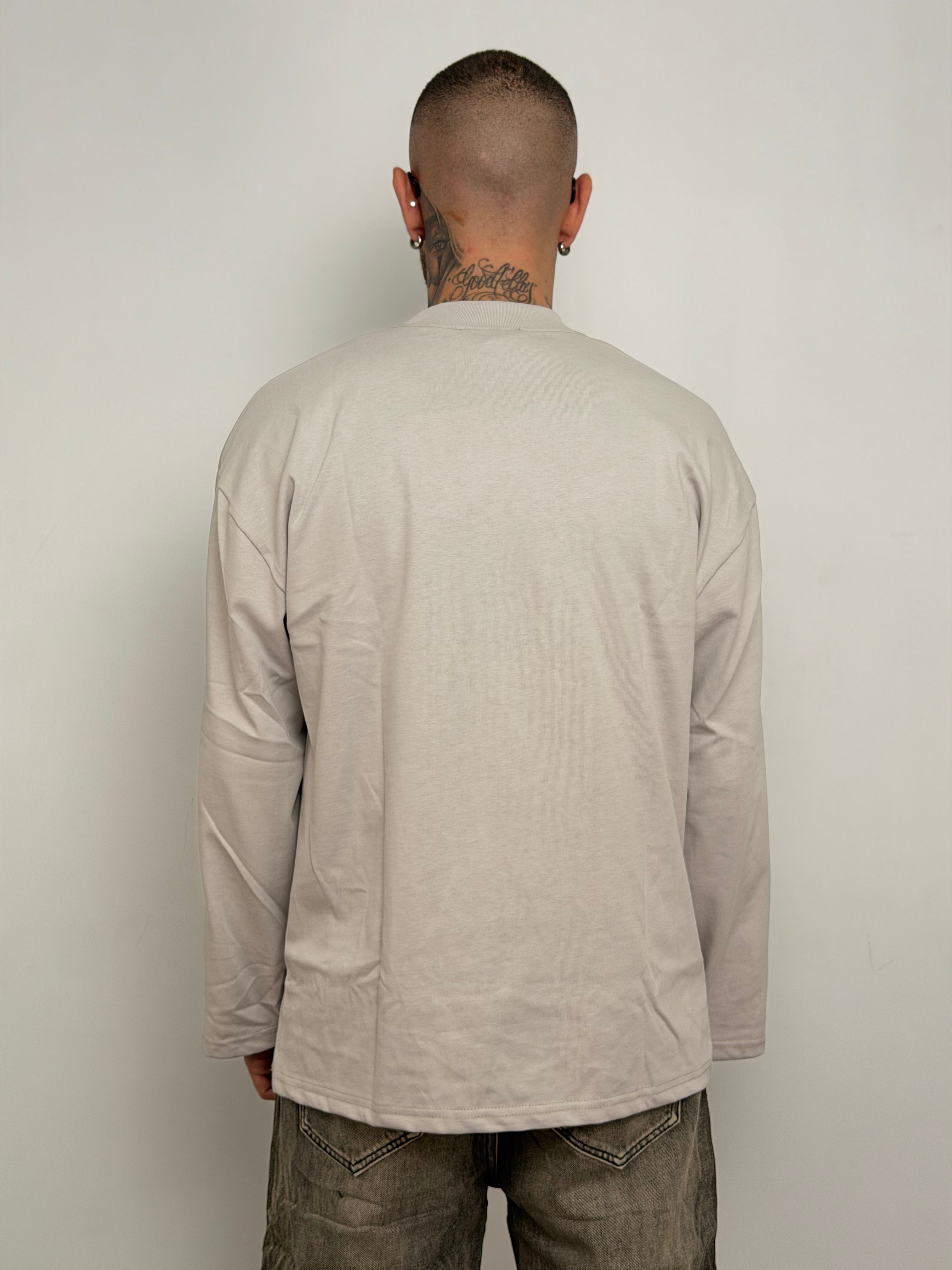 T-shirt long sleeve logo P