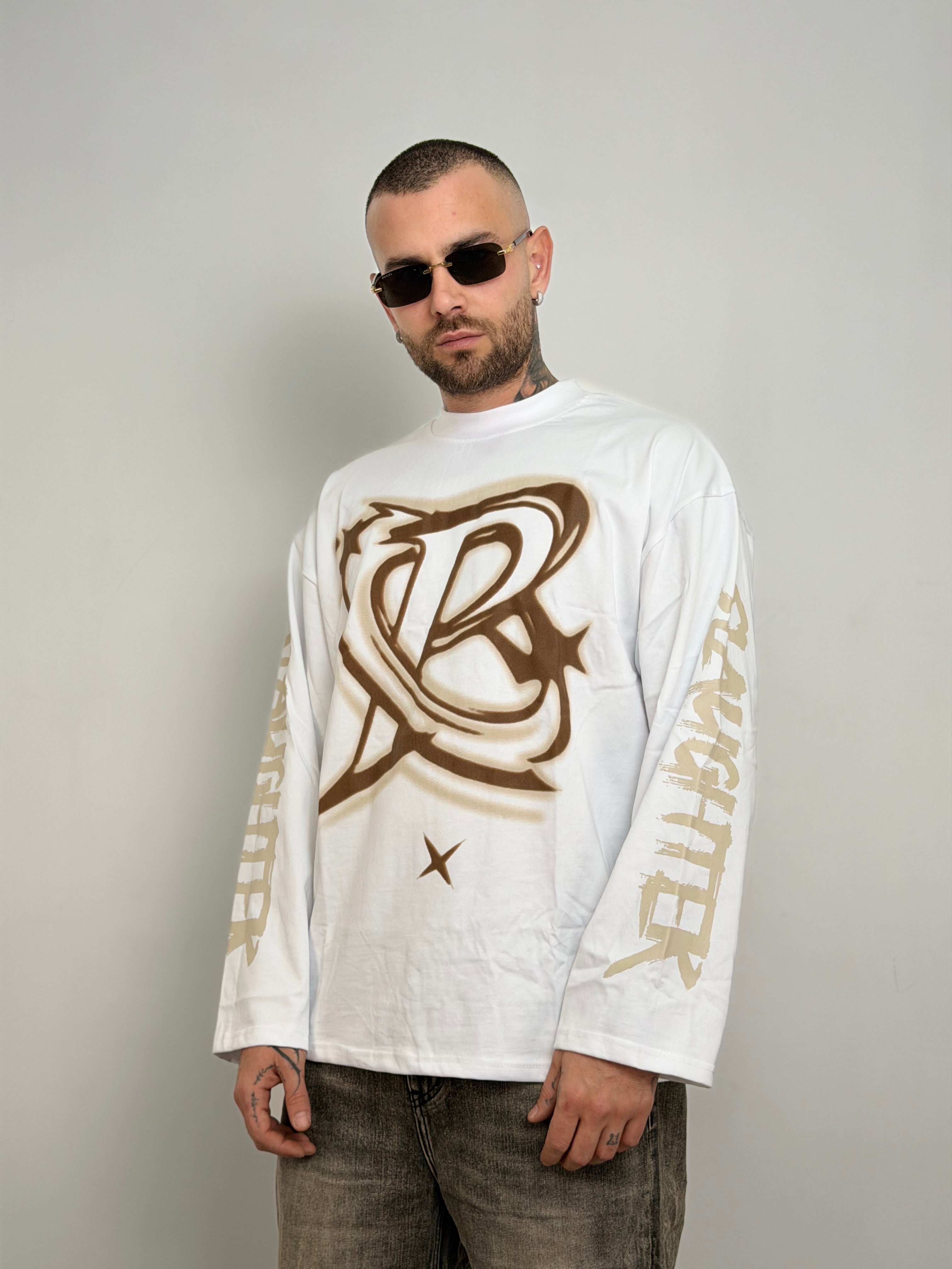 T-shirt long sleeve logo P