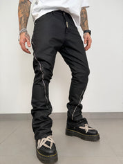 Flare 421 zip spalmato black