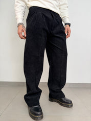 Pant elegant in velluto