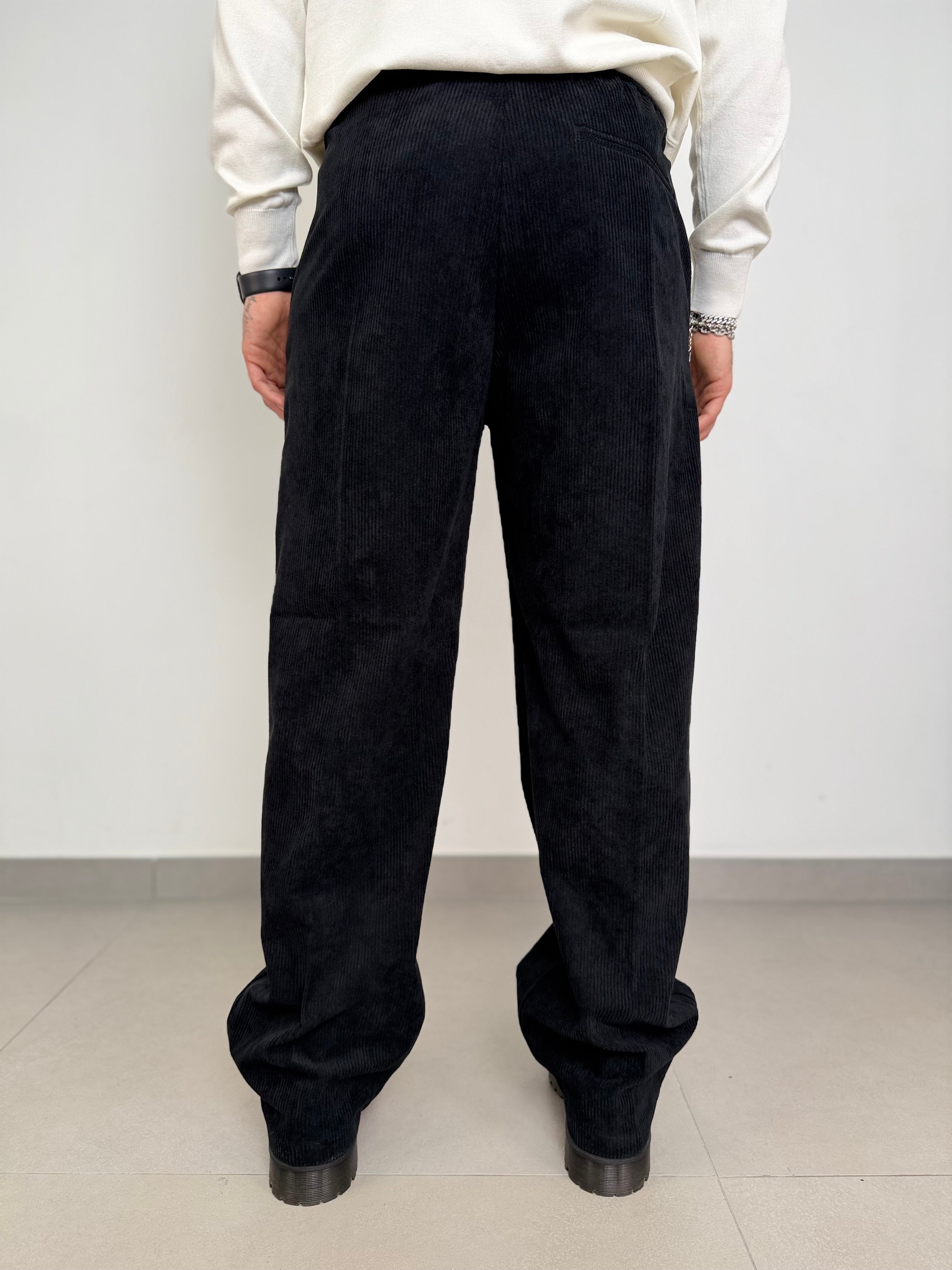 Pant elegant in velluto