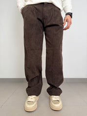 Pant elegant in velluto