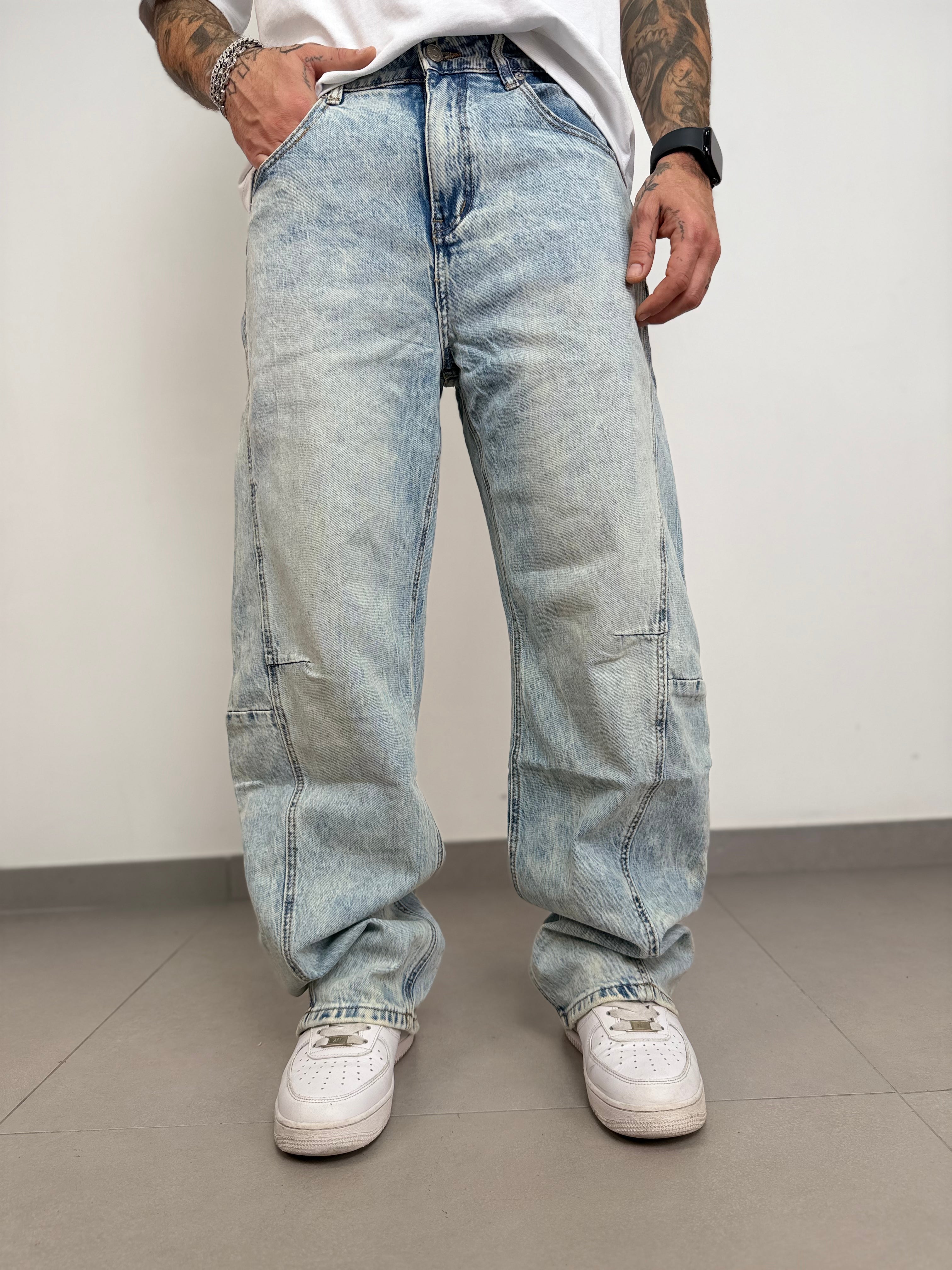 Baggy cloud cuciture esterne