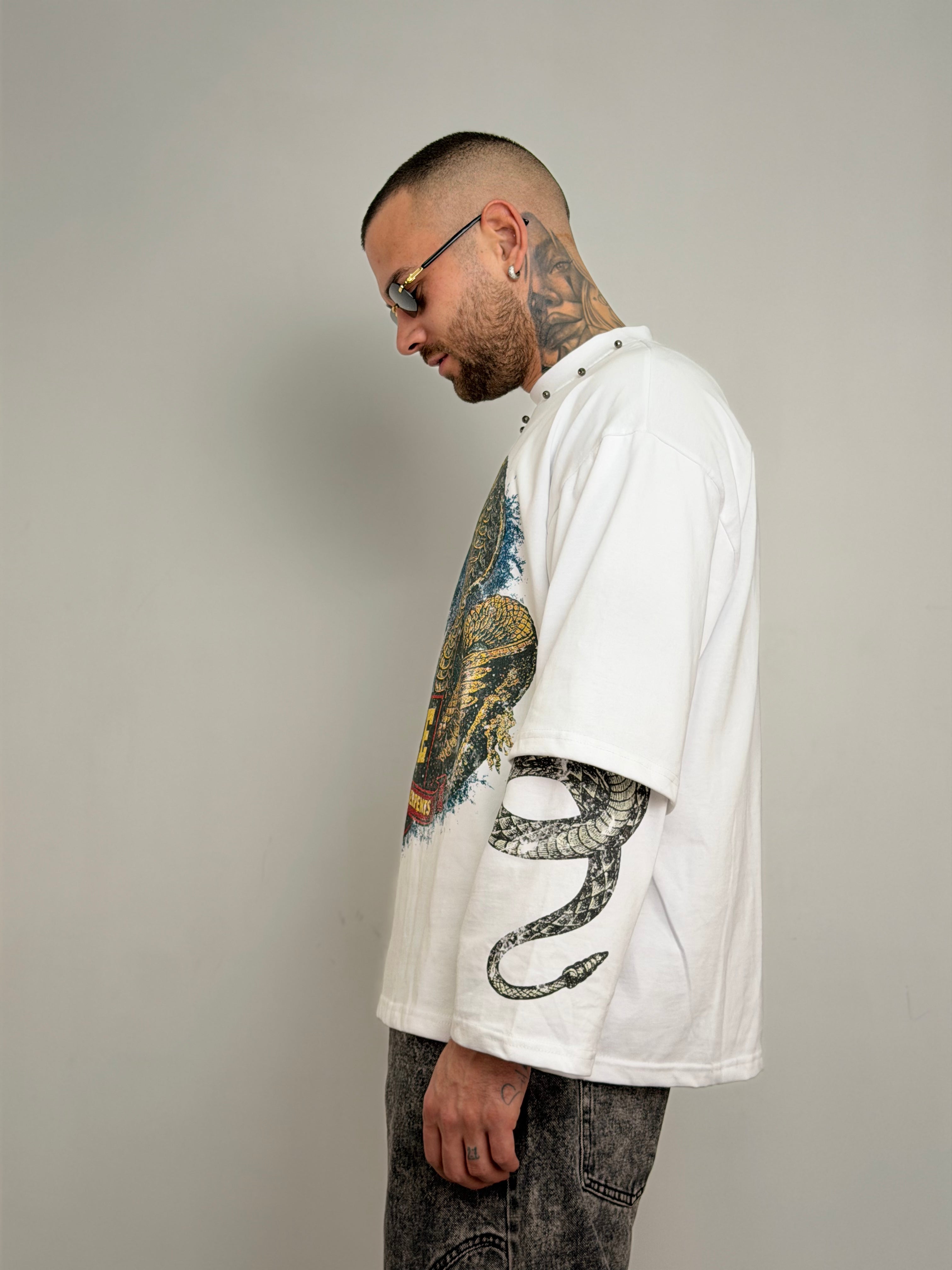 T-shirt double snake