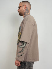 T-shirt double snake