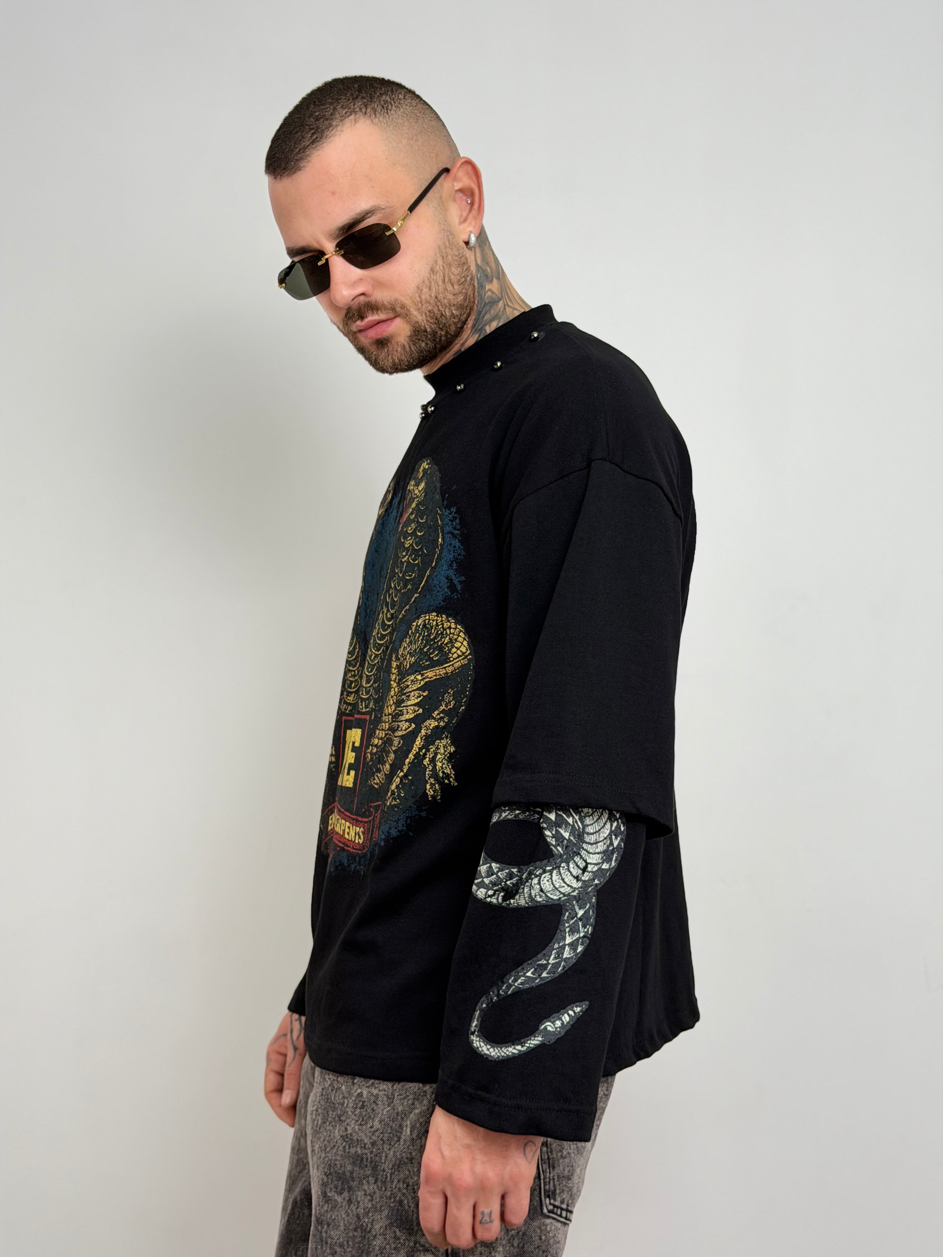 T-shirt double snake