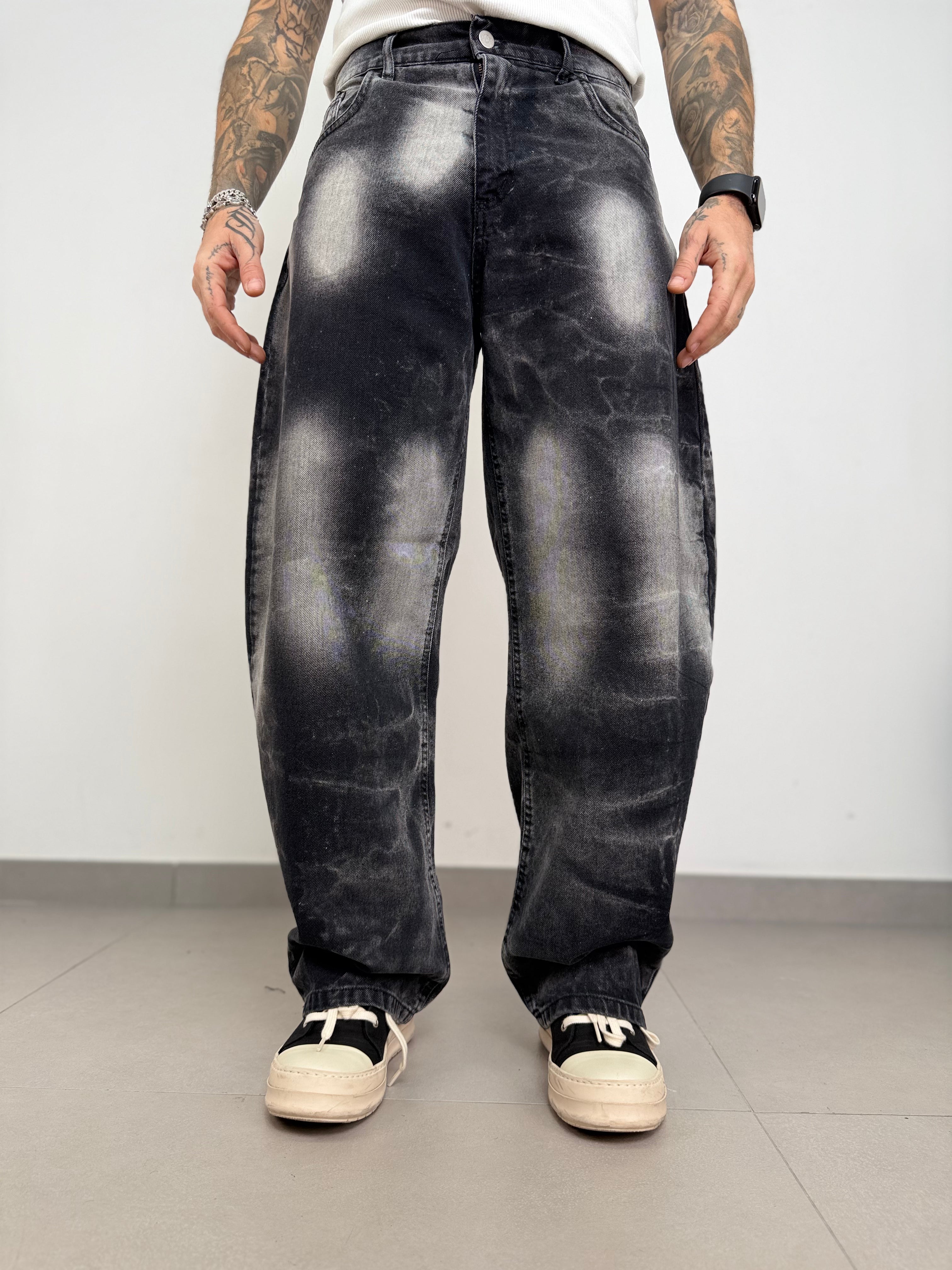 Ballon denim wash tk