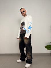 T-shirt long sleeve face