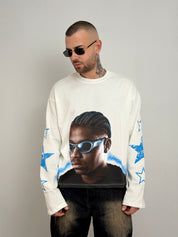 T-shirt long sleeve face