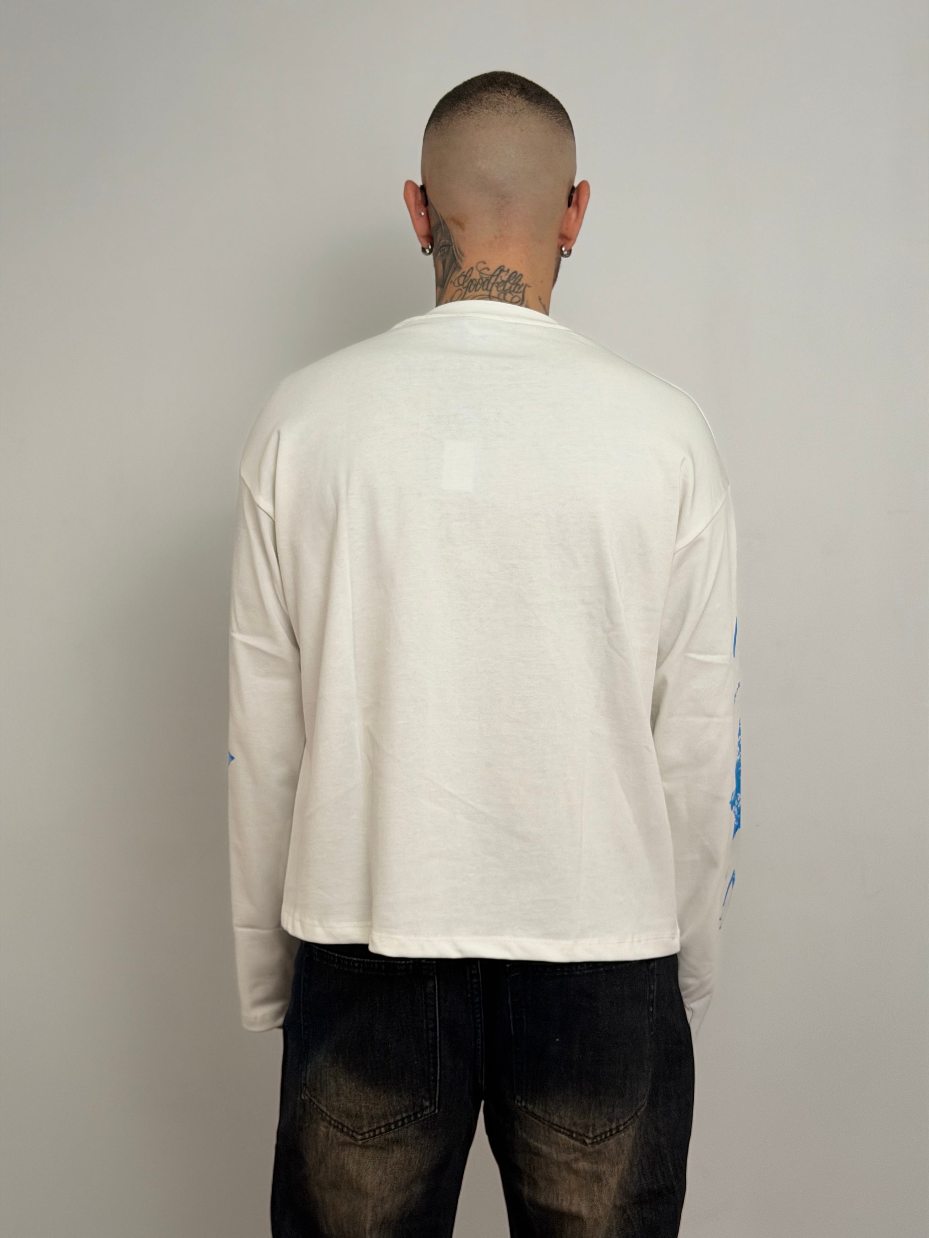 T-shirt long sleeve face