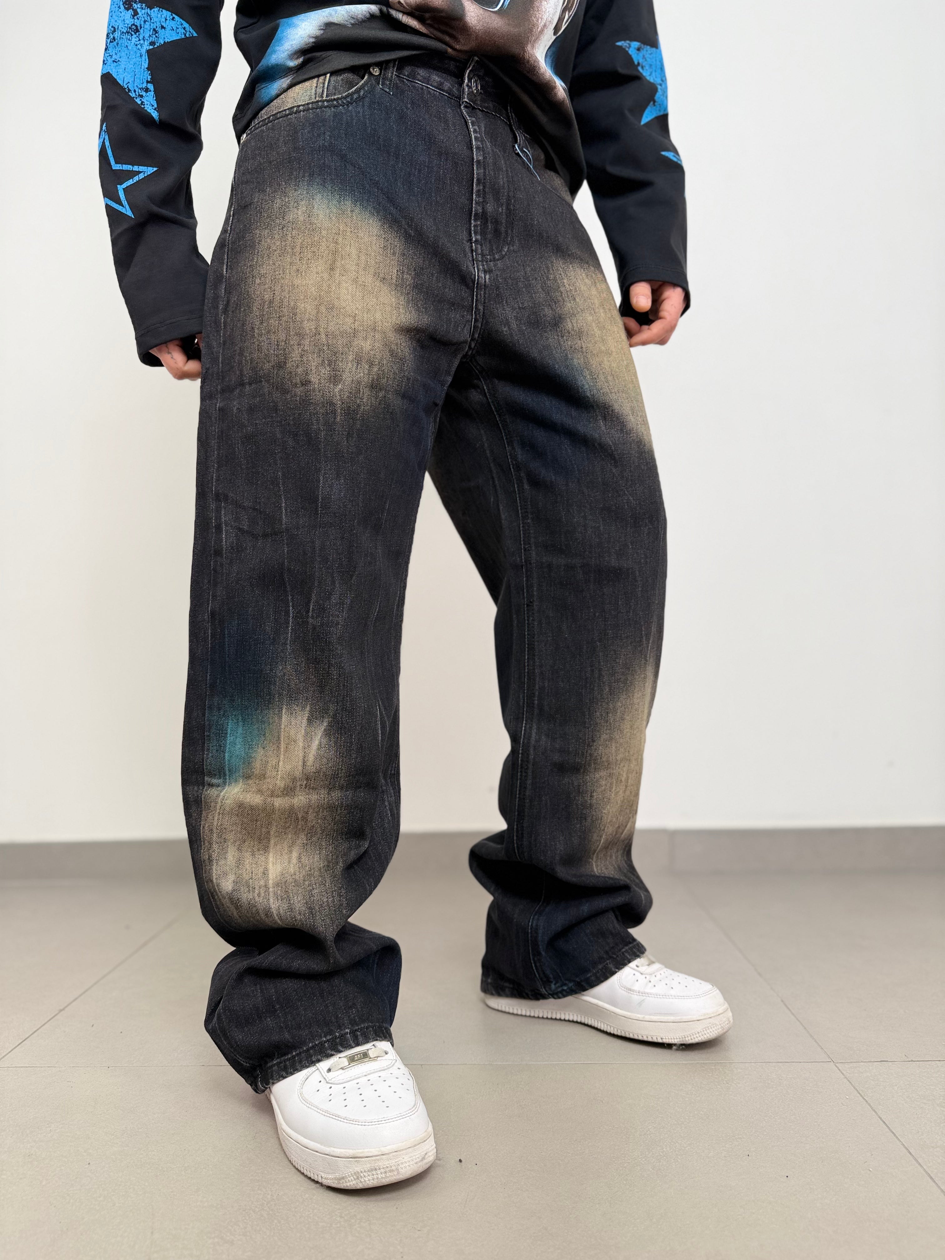 Baggy sfumature sabbia