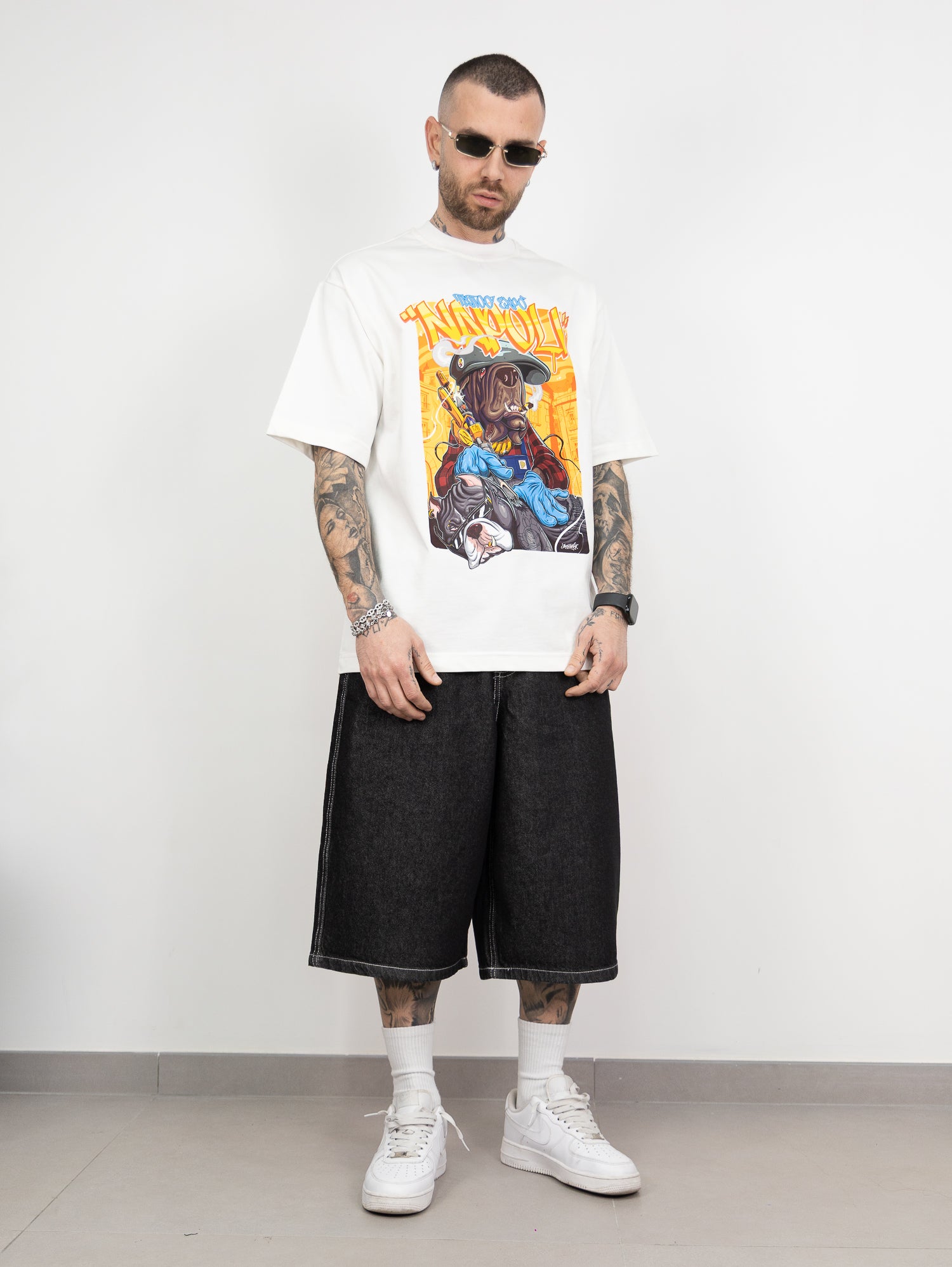 T-shirt napoli tattoo