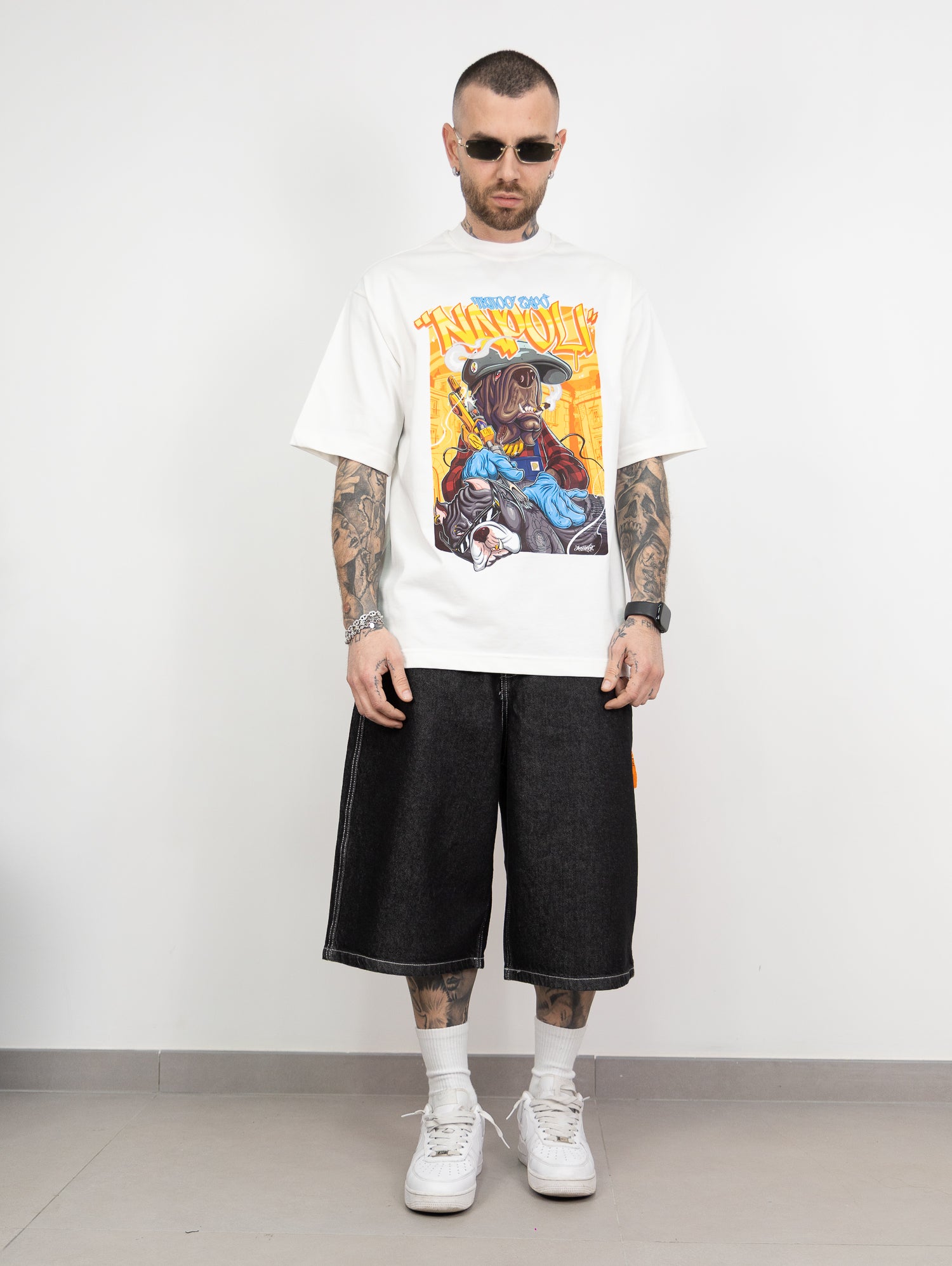 T-shirt napoli tattoo