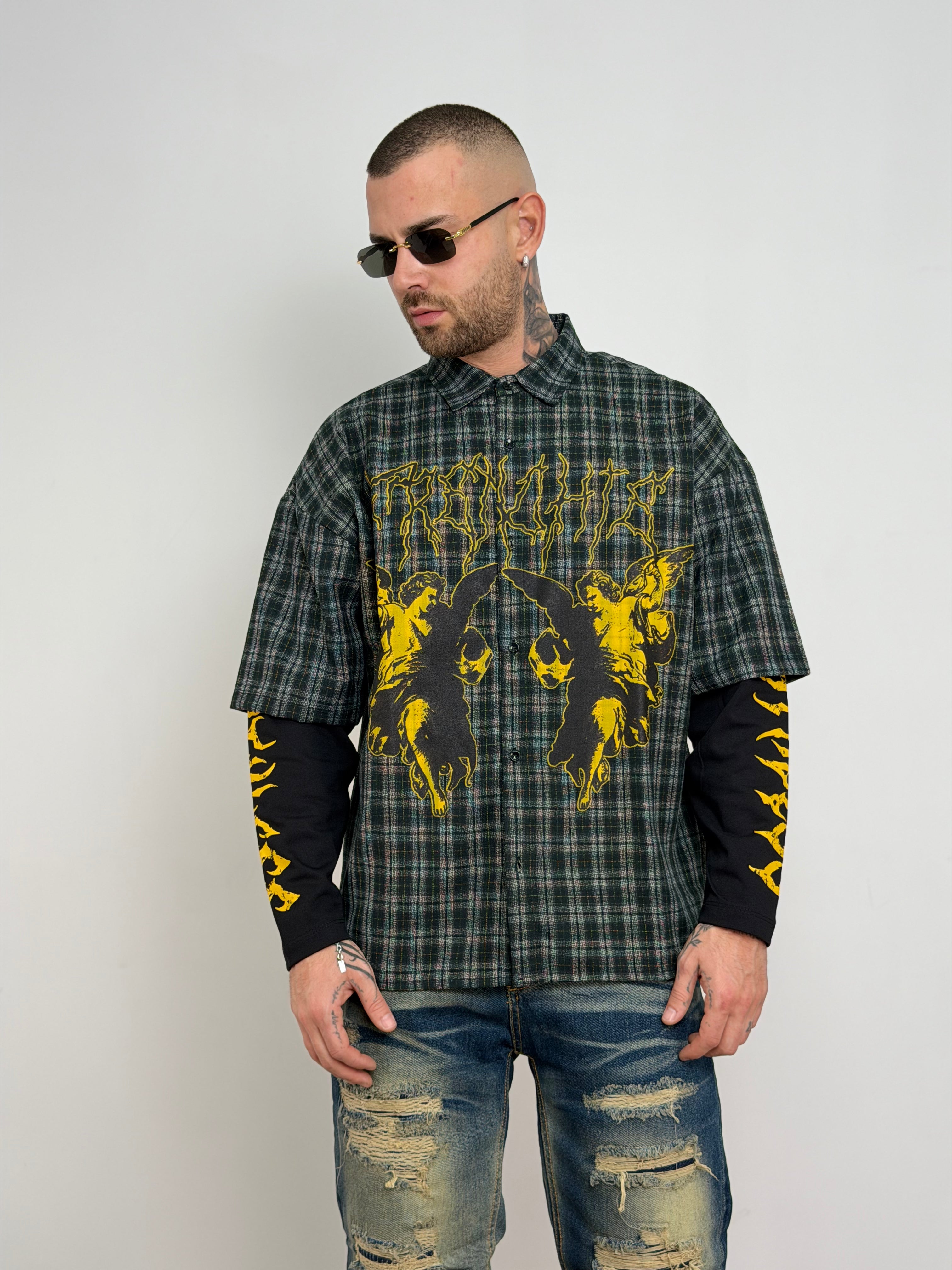 Camicia double sleeve