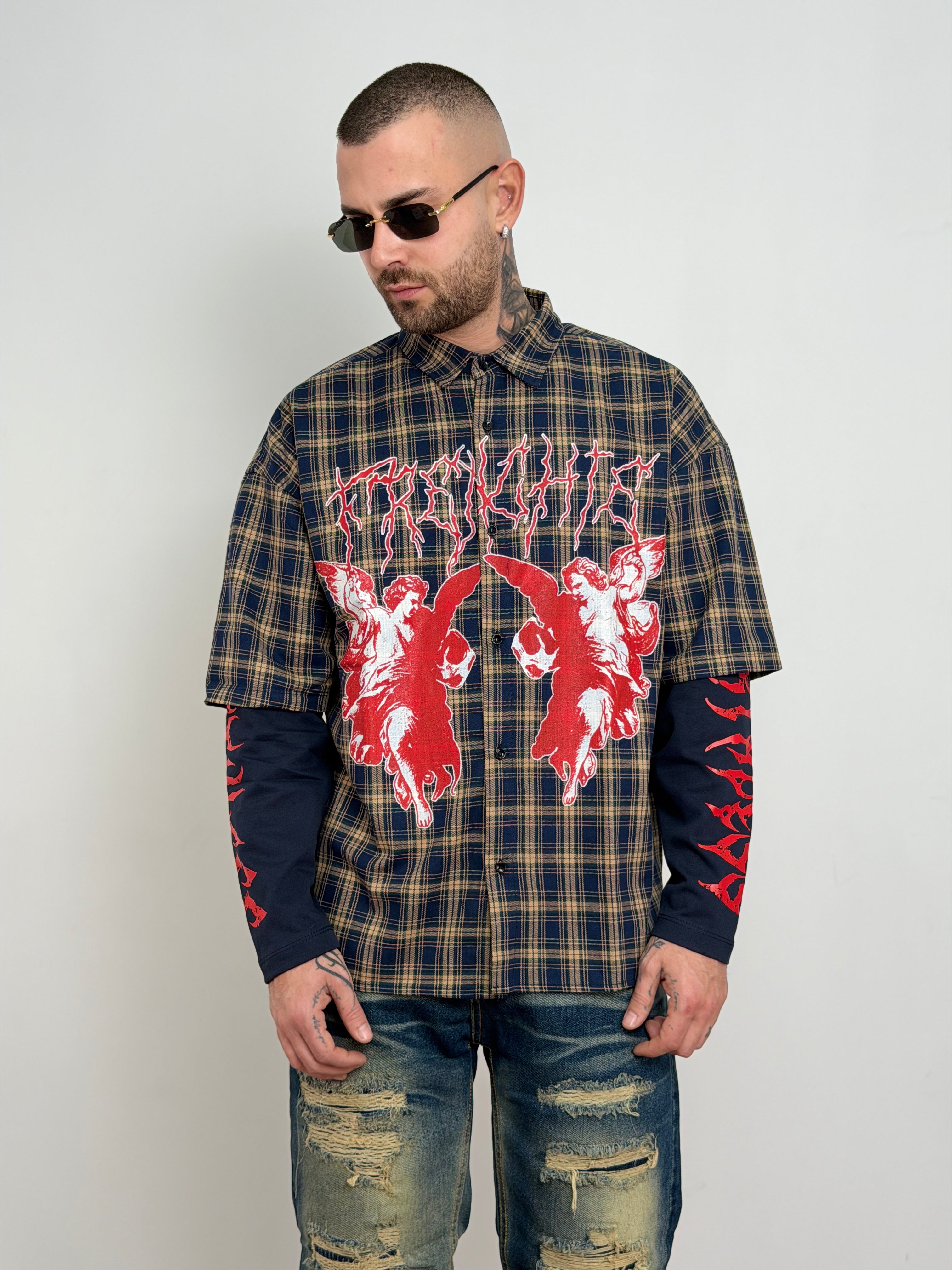 Camicia double sleeve