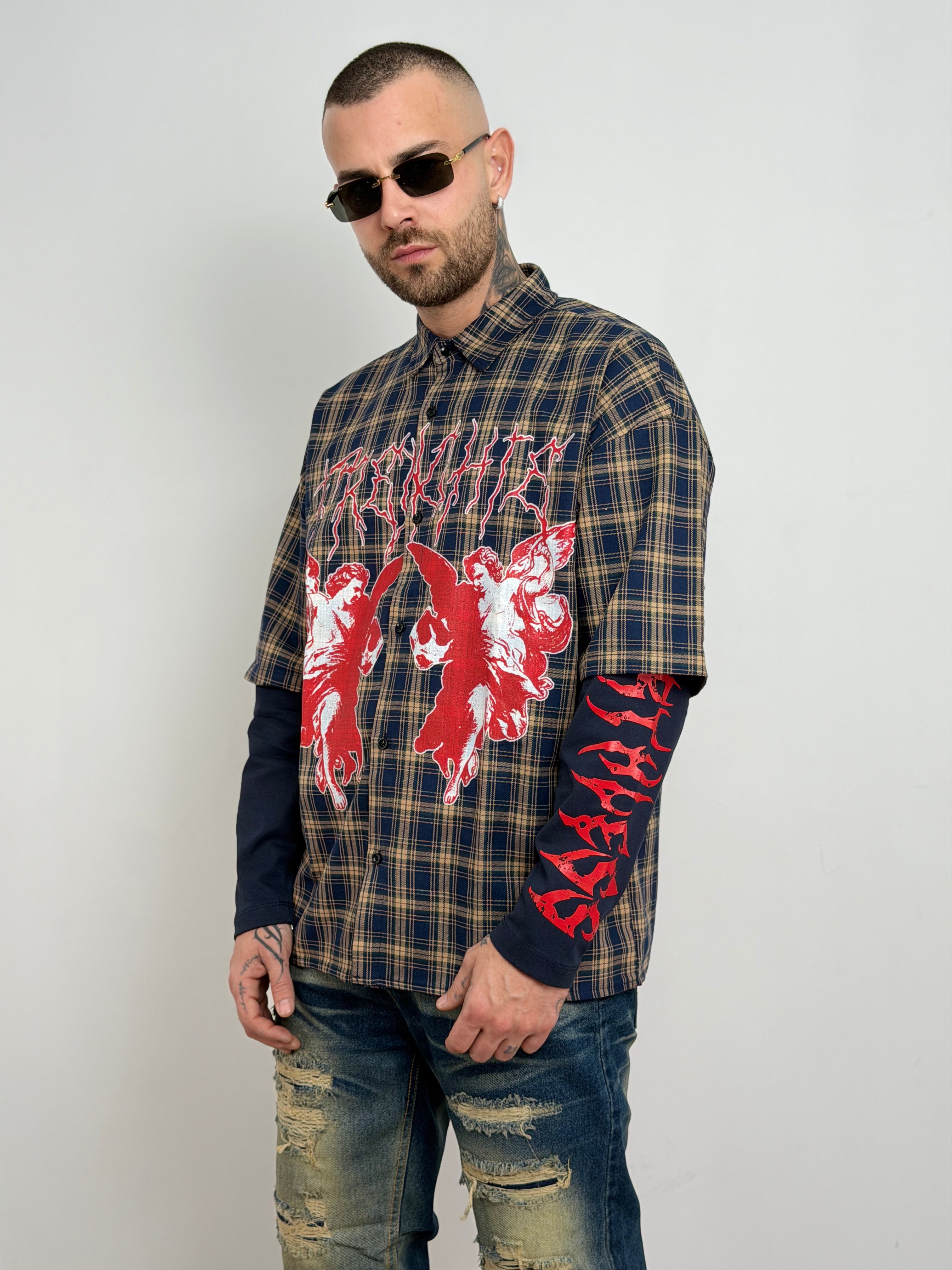 Camicia double sleeve