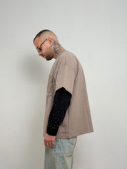 T-shirt double long sleeve motorcycle