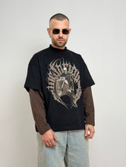 T-shirt double long sleeve motorcycle