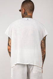 Coordinato t-shirt smanicata e pantalone